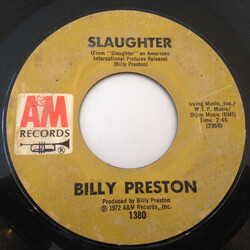 Billy Preston Slaughter / God Loves You USED VINYL 7INCH 45 RPM SINGLE STYRENE