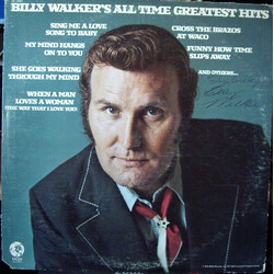 Billy Walker Billy Walker's All Time Greatest Hits Vinyl LP USED