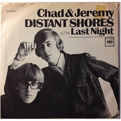 Chad & Jeremy Distant Shores / Last Night USED VINYL 7INCH SINGLE