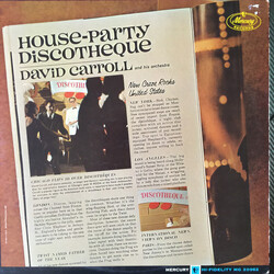 David Carroll & His Orchestra House-Party Discotheque Vinyl LP USED
