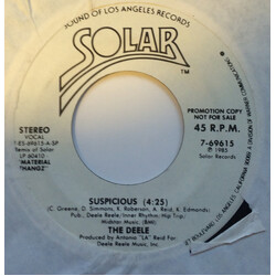 The Deele Suspicious USED VINYL 7INCH 45 RPM SINGLE PROMO STEREO
