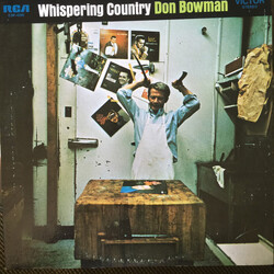 Don Bowman Whispering Country Vinyl LP USED
