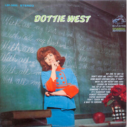 Dottie West With All My Heart And Soul Vinyl LP USED
