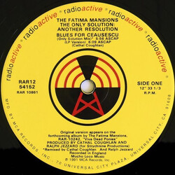 The Fatima Mansions The Only Solution: Another Revolution USED VINYL 12INCH 33 S RPM MISPRINT
