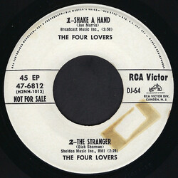 The Four Lovers / Teddi King Untitled USED VINYL 7INCH 45 RPM EP PROMO