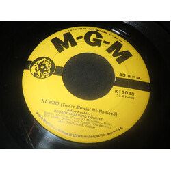The George Shearing Quintet Ill Wind / Drume Negrita USED VINYL 7INCH 45 RPM SINGLE
