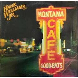 Hank Williams Jr. Montana Cafe Vinyl LP USED