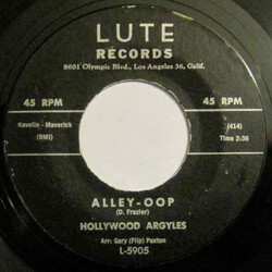 Hollywood Argyles Alley-Oop USED VINYL 7INCH 45 RPM SINGLE STYRENE