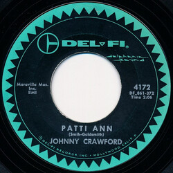 Johnny Crawford Patti Ann USED VINYL 7INCH 45 RPM SINGLE