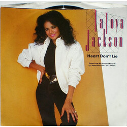 La Toya Jackson Heart Don't Lie USED VINYL 7INCH PROMO STYRENE STEREO