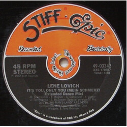 Lene Lovich It's You, Only You (Mein Schmerz) USED VINYL 12INCH 45 RPM STEREO