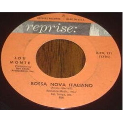 Lou Monte Limbo Italiano / Bossa Nova Italiano USED VINYL 7INCH 45 RPM