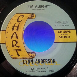 Lynn Anderson I'm Alright USED VINYL 7INCH 45 RPM SINGLE