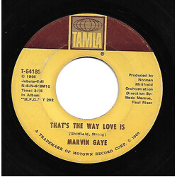 Marvin Gaye That's The Way Love Is USED VINYL 7INCH 45 RPM SINGLE