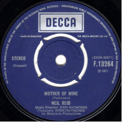 Neil Reid (3) Mother Of Mine USED VINYL 7INCH SINGLE STEREO