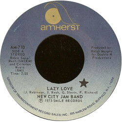 New City Jam Band Lazy Love / One More Time USED VINYL 7INCH SINGLE 45 RPM