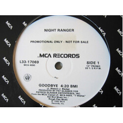 Night Ranger Goodbye USED VINYL 12INCH PROMO SINGLE 33 S RPM