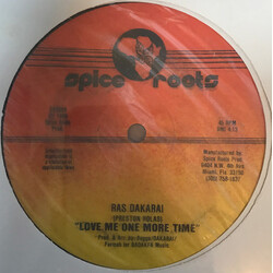 Ras Dakarai Love Me One More Time / Attack Of The Cartoons USED VINYL 12INCH 45 RPM SINGLE