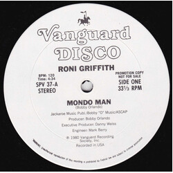 Roni Griffith Mondo Man USED VINYL 12INCH PROMO