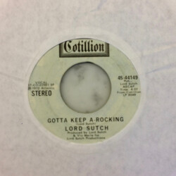 Screaming Lord Sutch Gotta Keep A-Rocking USED VINYL 7INCH 45 RPM SINGLE STEREO MONO