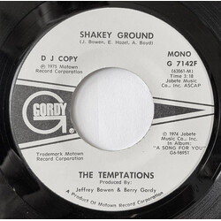 The Temptations Shakey Ground USED VINYL 7INCH SINGLE PROMO