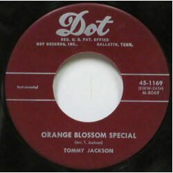 Tommy Jackson (2) Orange Blossom Special / Draggin' The Bow USED VINYL 7INCH 45 RPM