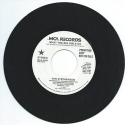 Van Stephenson What The Big Girls Do USED VINYL 7INCH 45 RPM SINGLE PROMO