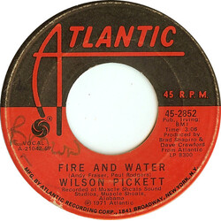 Wilson Pickett Fire And Water USED VINYL 7INCH 45 RPM