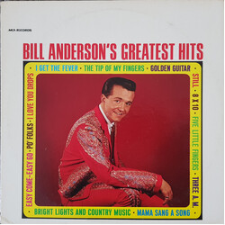 Bill Anderson (2) Bill Anderson's Greatest Hits Vinyl LP USED