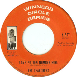 The Searchers Love Potion Number Nine / Hi-Heel Sneakers Vinyl 7" USED