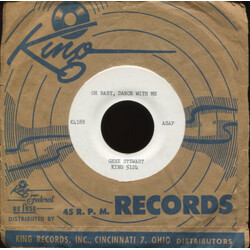Gene Stewart Oh Baby, Dance With Me / The Better To Love You USED VINYL 7INCH 45 RPM PROMO TEST PRESSING