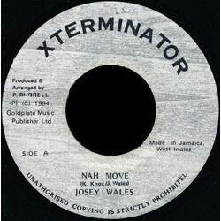 Josey Wales Nah Move USED VINYL 7INCH 45 RPM