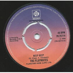 The Playmates Beep Beep / What Is Love? USED VINYL 7INCH 45 RPM SINGLE