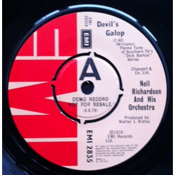 Neil Richardson And His Orchestra Devil's Galop USED VINYL 7INCH 45 RPM SINGLE PROMO