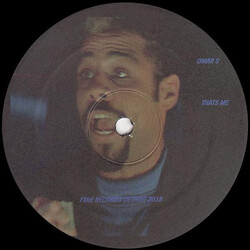 Omar-S That's Me USED VINYL 12INCH 33 S RPM SINGLE SIDED