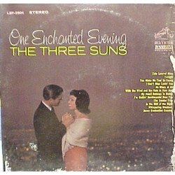 The Three Suns One Enchanted Evening Vinyl LP USED