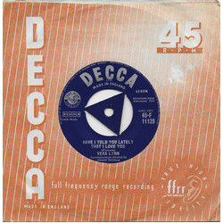Vera Lynn Have I Told You Lately That I Love You USED VINYL 7INCH