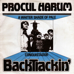 Procol Harum A Whiter Shade Of Pale / Conquistador USED VINYL 7INCH 45 RPM SINGLE REISSUE