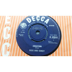 Rick & Sandy Creation USED VINYL 7INCH 45 RPM SINGLE