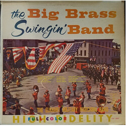 The Elkhart Military Marching Band The Big Brass Swingin' Band Vinyl LP USED