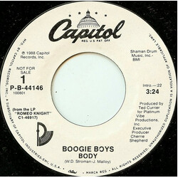 Boogie Boys Body VINYL 7" USED