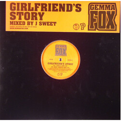 Gemma Fox Girlfriend's Story USED VINYL 12INCH PROMO 33 S RPM