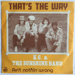 KC & The Sunshine Band That's The Way (I Like It) USED VINYL 7INCH
