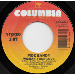 Moe Bandy Woman Your Love USED VINYL 7INCH 45 RPM SINGLE STYRENE
