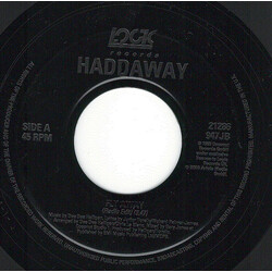 Haddaway Fly Away Vinyl 7" USED