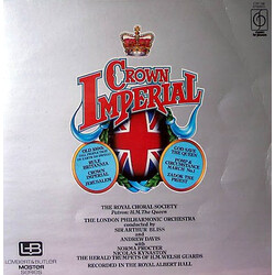 The Royal Choral Society / The London Philharmonic Orchestra / Andrew Davis / Arthur Bliss Crown Imperial Vinyl LP USED