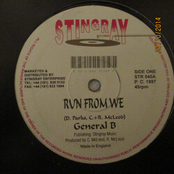 General B / Outlaw Candy Run From We / Mr Best USED VINYL 12INCH 45 RPM SINGLE