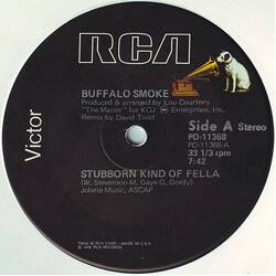 Buffalo Smoke Stubborn Kind Of Fella USED VINYL 12INCH 33 S RPM SINGLE
