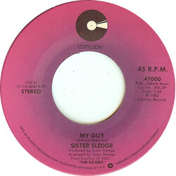 Sister Sledge My Guy USED VINYL 7INCH 45 RPM SINGLE STEREO