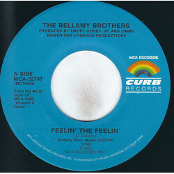Bellamy Brothers Feelin' The Feelin' / The Single Man And His Wife USED VINYL 7INCH 45 RPM SINGLE